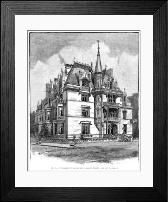 Framed Print : Vanderbilt House Framed Print : Vanderbilt House