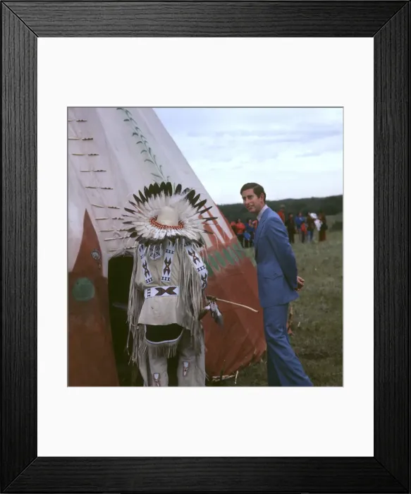 Framed Print : Charles / Canada / Indians Framed Print : Charles / Canada / Indians