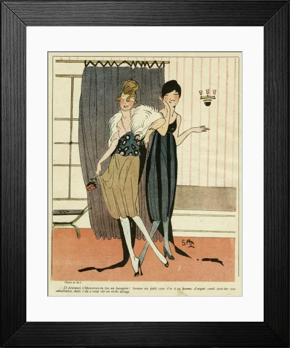 Framed Print : Good Time Girls 1919 Framed Print : Good Time Girls 1919