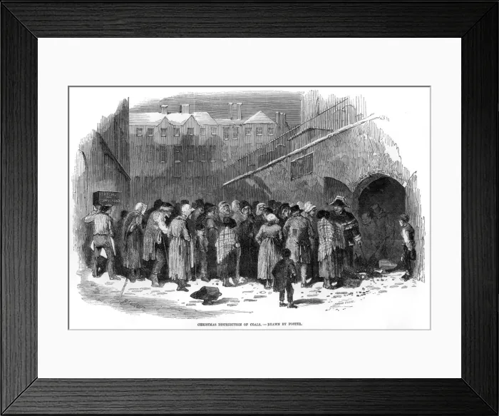 Framed Print : Coals at Christmas Framed Print : Coals at Christmas