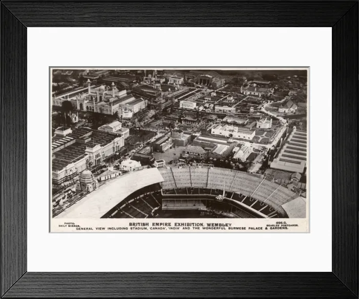 Framed Print : Empire Exhibition, Wembley, 1924 Framed Print : Empire Exhibition, Wembley, 1924