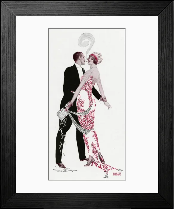 Framed Print : Vamp Fashions 1914 Framed Print : Vamp Fashions 1914
