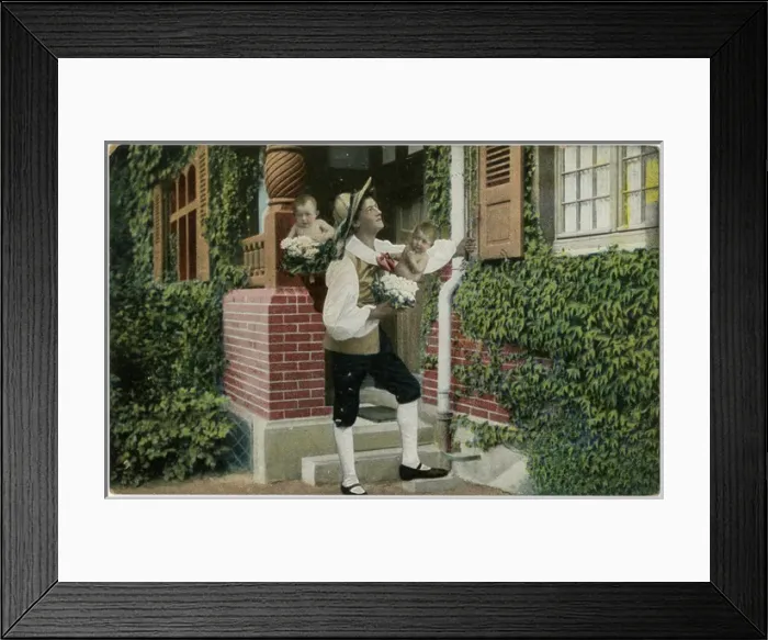 Framed Print : Babies and Bouquets Framed Print : Babies and Bouquets