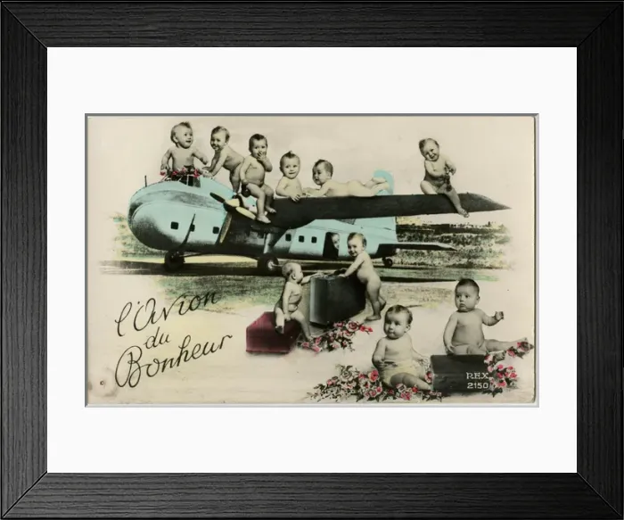 Framed Print : Babies by Plane-Load Framed Print : Babies by Plane-Load