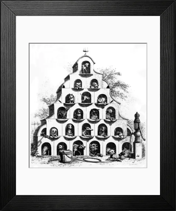 Framed Print : FORDs Ideal Kennel Framed Print : FORDs Ideal Kennel
