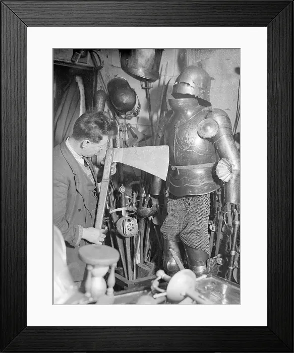 Framed Print : The Last Armourer Framed Print : The Last Armourer