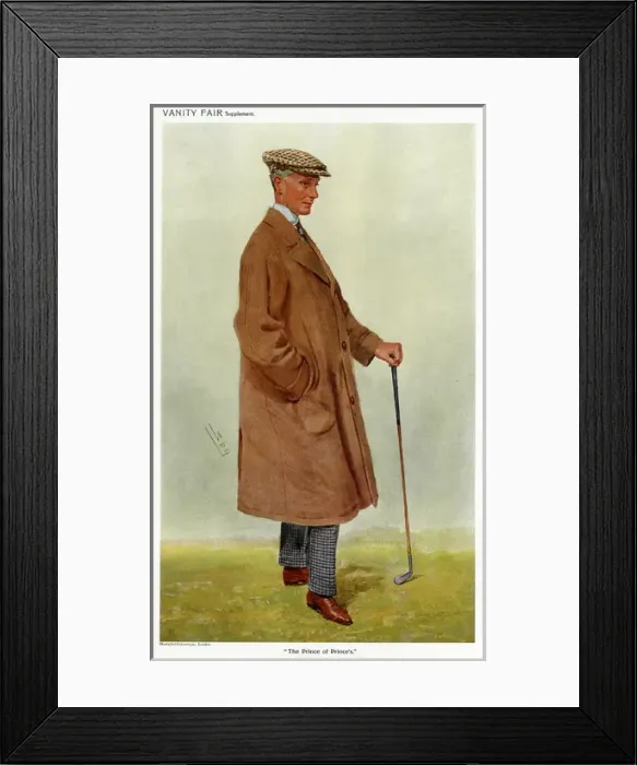 Framed Print : Golfing Wear for 1909