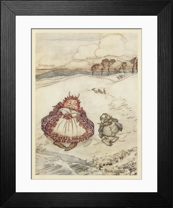 Framed Print : Crab and his Mother Framed Print : Crab and his Mother
