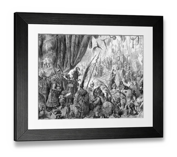 Framed Print : Court of Serendip