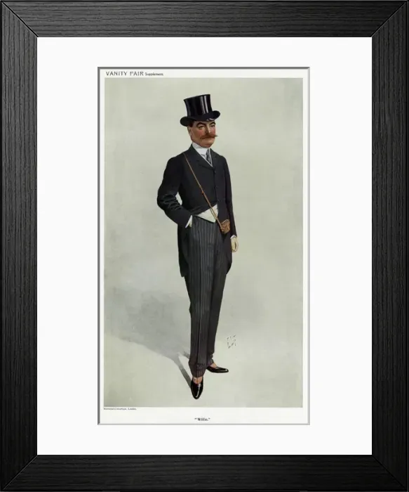 Framed Print : Racegoer / Jardine 1909 Framed Print : Racegoer / Jardine 1909