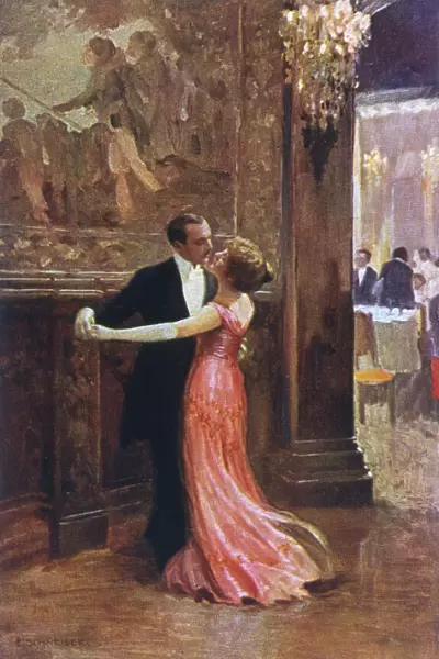 Romantic Couple Dancing