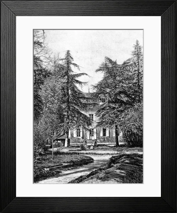 Framed Print : Home at Nohant / Geo. Sand Framed Print : Home at Nohant / Geo. Sand