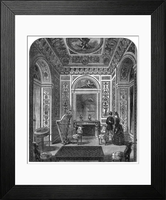 Framed Print : French Boudoir Framed Print : French Boudoir