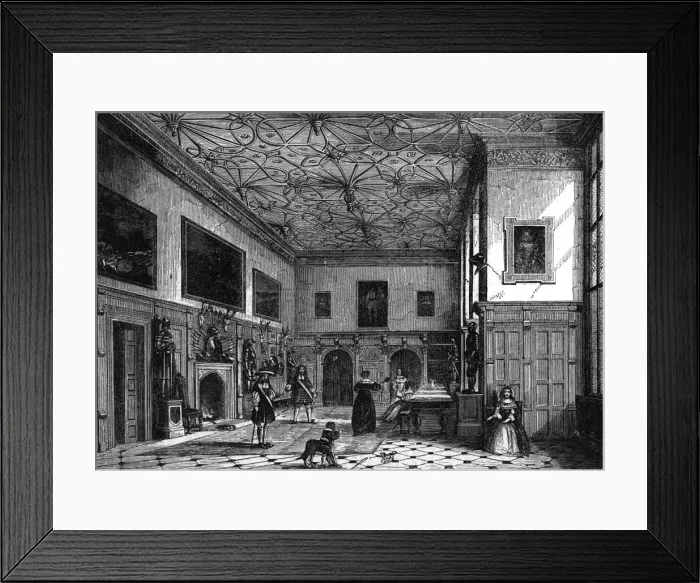 Framed Print : The Hall - Parham Framed Print : The Hall - Parham