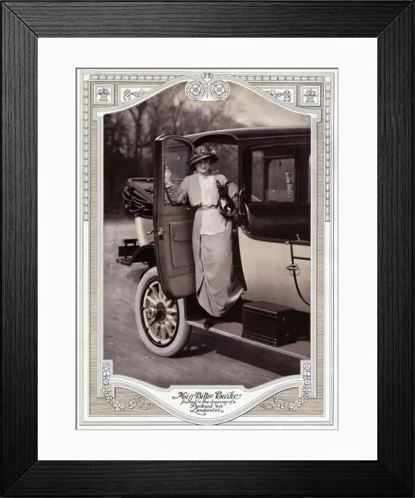 Framed Print : Billie Burkes Packard Framed Print : Billie Burkes Packard