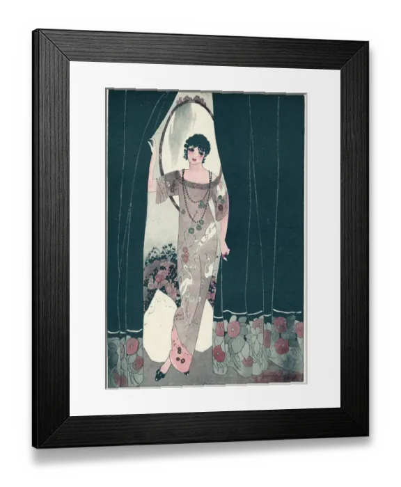 Framed Print : Chinese Embroidery 1913 Framed Print : Chinese Embroidery 1913