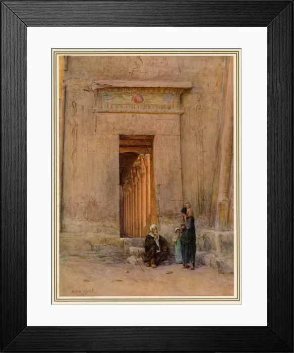 Framed Print : Temple of Isis in Egypt Framed Print : Temple of Isis in Egypt