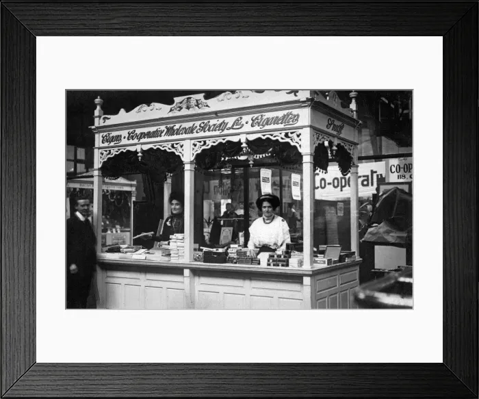Framed Print : Tobacco Stall in Market Framed Print : Tobacco Stall in Market