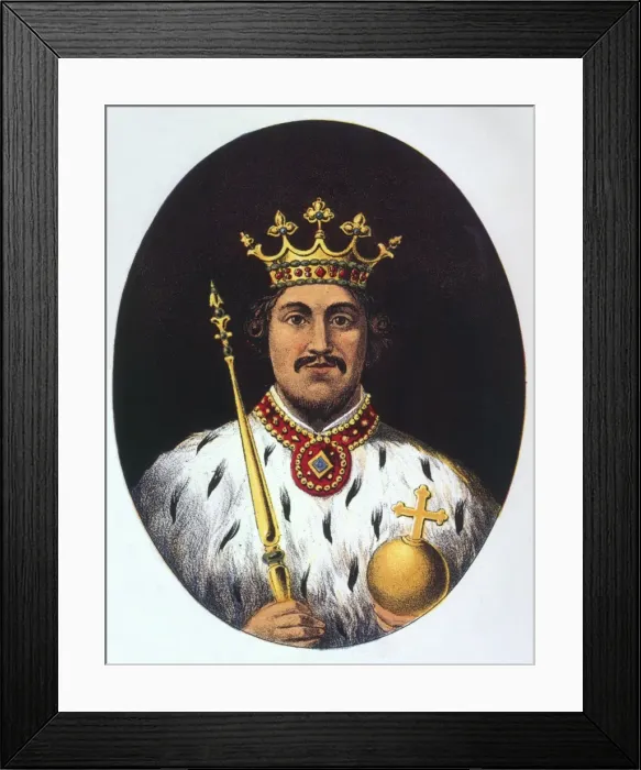 Framed Print : King Richard II Framed Print : King Richard II