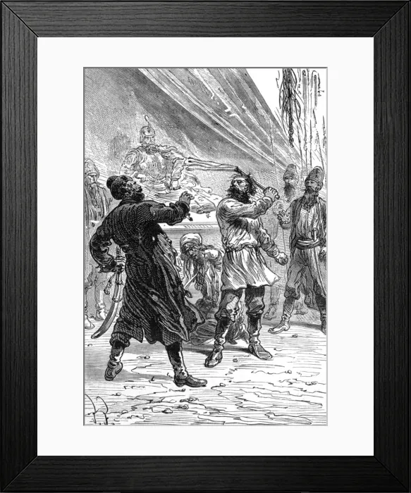 Framed Print : Verne: Michel Strogoff Framed Print : Verne: Michel Strogoff