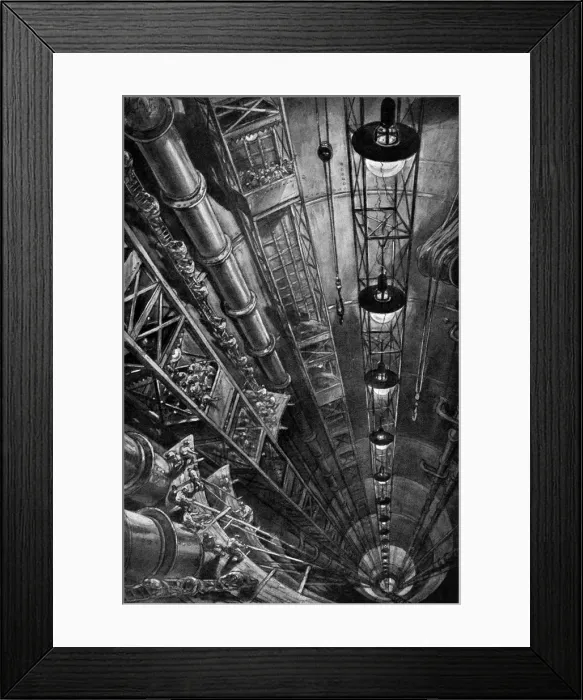 Framed Print : A Hole through the Earth Framed Print : A Hole through the Earth