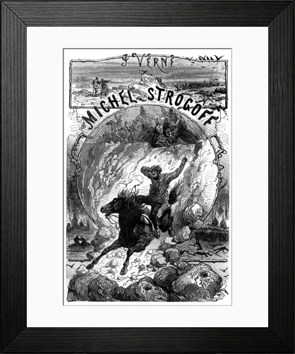 Framed Print : Strogoff Title Page Framed Print : Strogoff Title Page