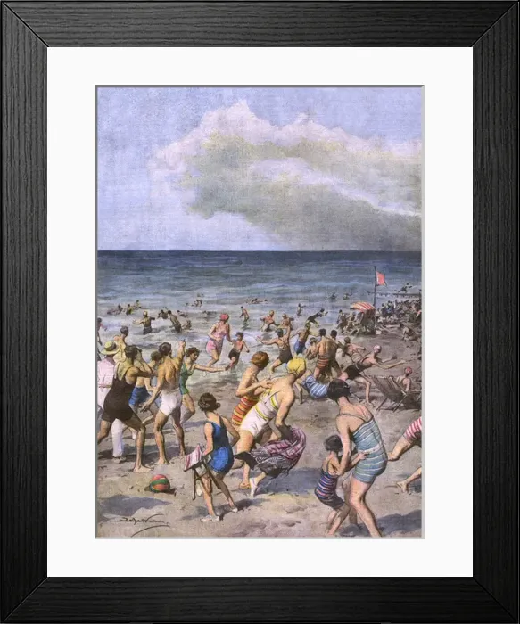 Framed Print : Mirage on the beach Framed Print : Mirage on the beach