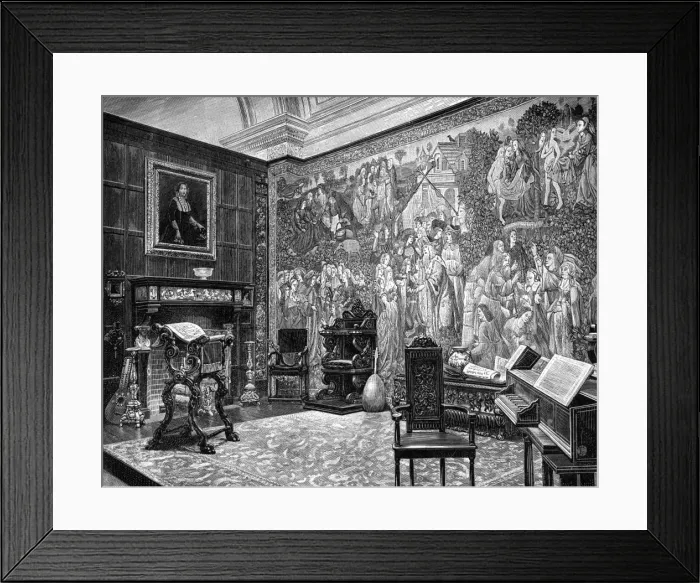 Framed Print : Music room Framed Print : Music room