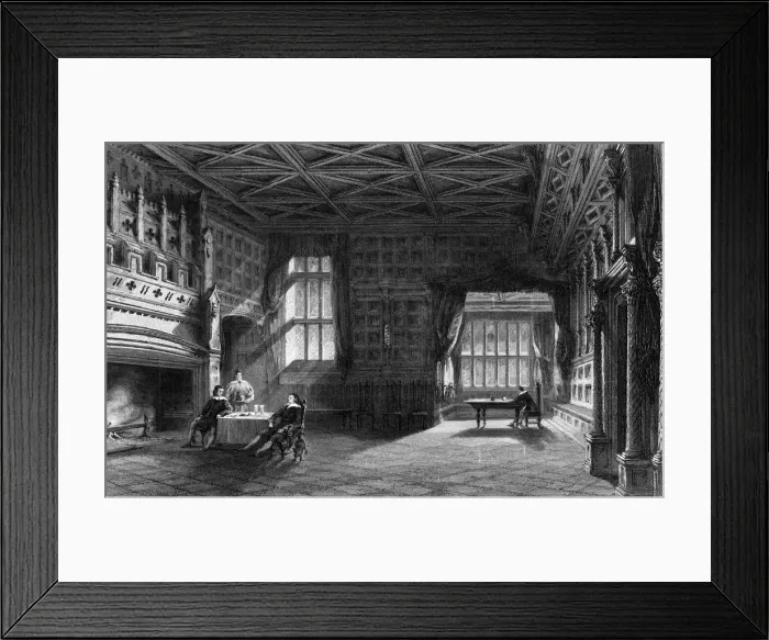 Framed Print : Baronial Hall Framed Print : Baronial Hall