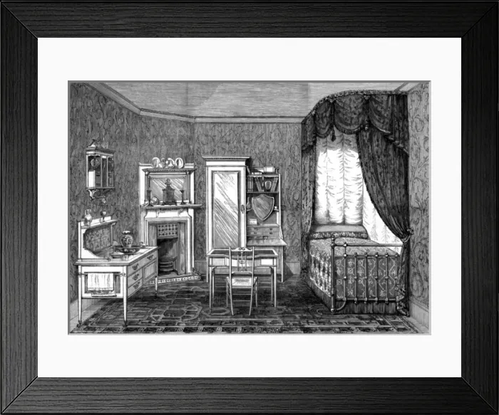Framed Print : Furniture by Heal Framed Print : Furniture by Heal