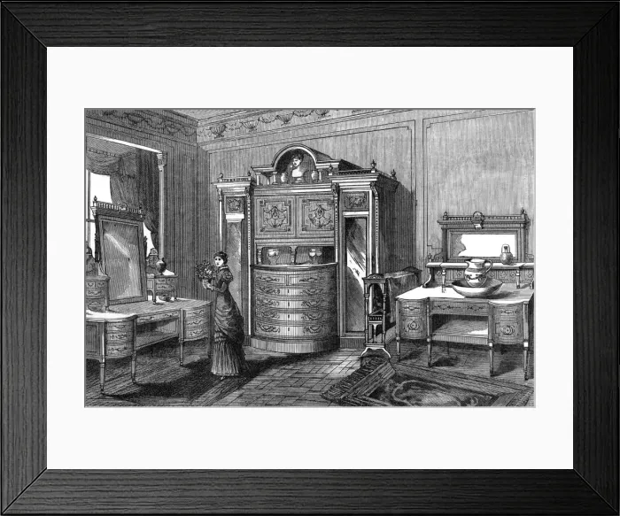 Framed Print : Hampton Furniture / 1882 Framed Print : Hampton Furniture / 1882