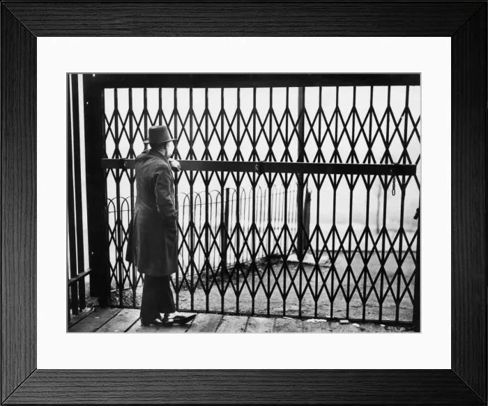 Framed Print : Iron Gates at Wembley Framed Print : Iron Gates at Wembley