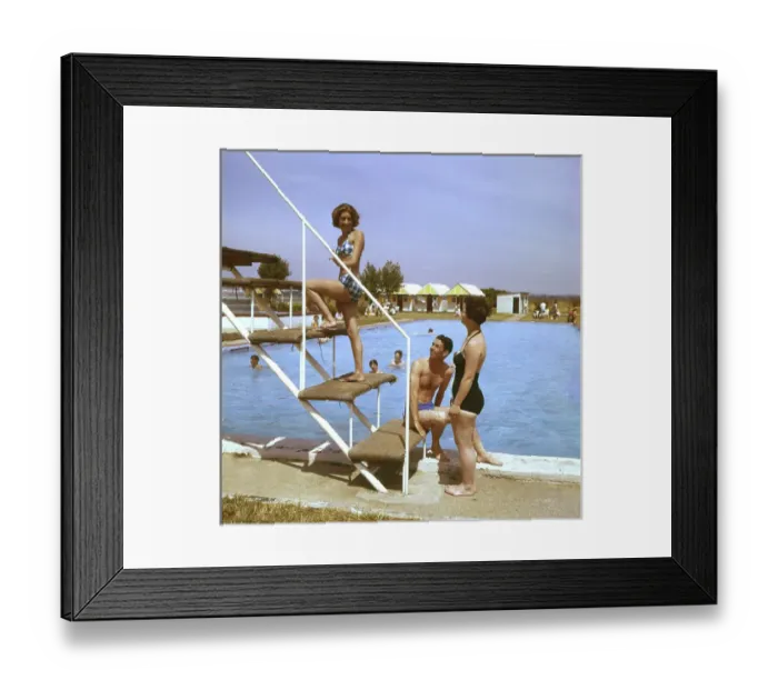 Framed Print : Holiday Camp 1960S Framed Print : Holiday Camp 1960S