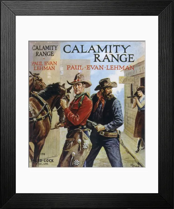 Framed Print : Western / Calamity Range Framed Print : Western / Calamity Range
