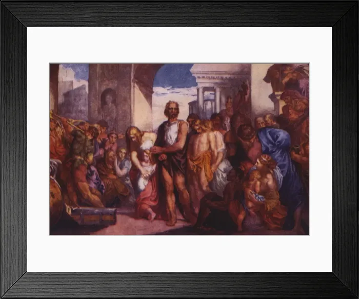 Framed Print : Caractacus in Rome Framed Print : Caractacus in Rome