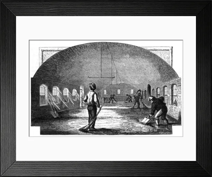 Framed Print : Flooring the Barley