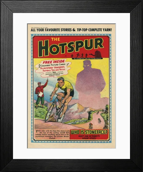 Framed Print : Cycle Race / Hotspur 1959 Framed Print : Cycle Race / Hotspur 1959