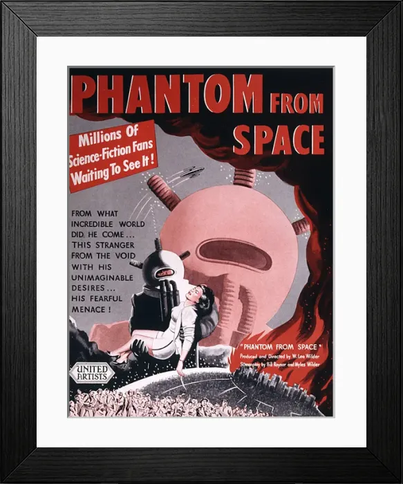 Framed Print : PHANTOM FROM SPACE Framed Print : PHANTOM FROM SPACE