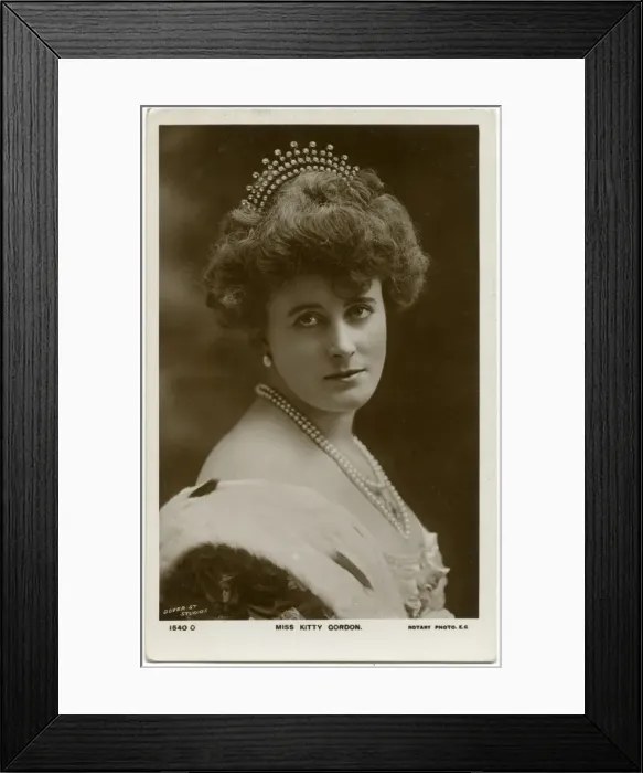 Framed Print : Kitty Gordon Framed Print : Kitty Gordon