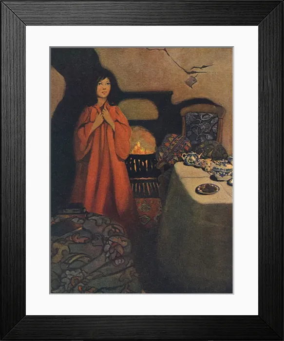 Framed Print : A Little Princess / Burnet Framed Print : A Little Princess / Burnet