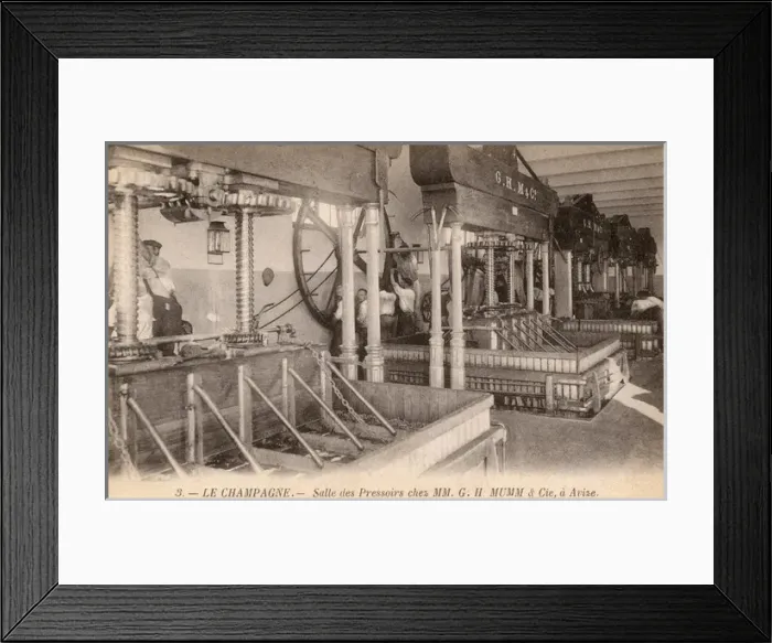 Framed Print : Mumms Presses Framed Print : Mumms Presses