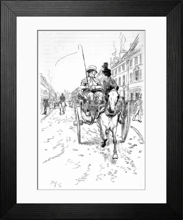 Framed Print : Northanger Abbey / Austen Framed Print : Northanger Abbey / Austen