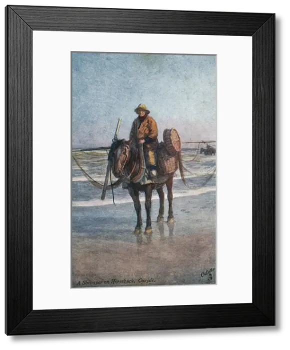 Framed Print : Shrimper / Coxyde, Belgium Framed Print : Shrimper / Coxyde, Belgium