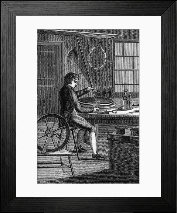 Framed Print : A Wire-Drawer Framed Print : A Wire-Drawer