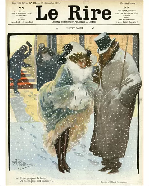 Social  /  Girl in Snow 1904