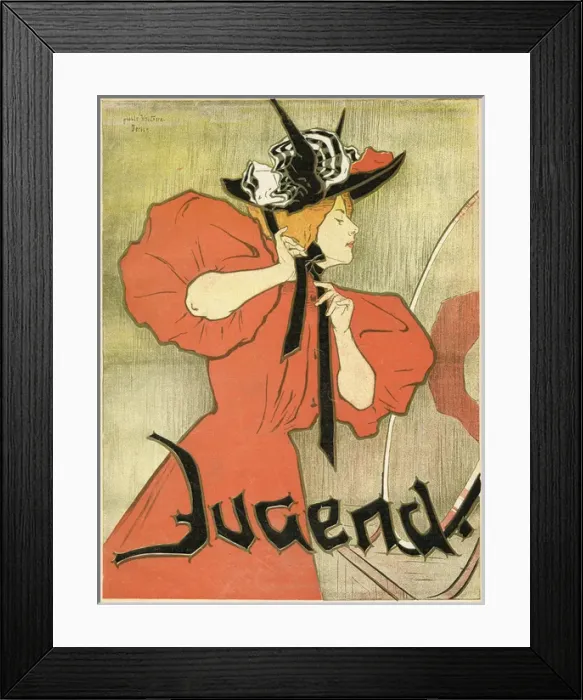 Framed Print : Trying on a Hat 1897 Framed Print : Trying on a Hat 1897