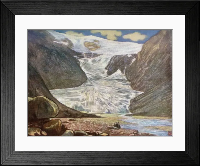Framed Print : Norwegian Glacier Framed Print : Norwegian Glacier