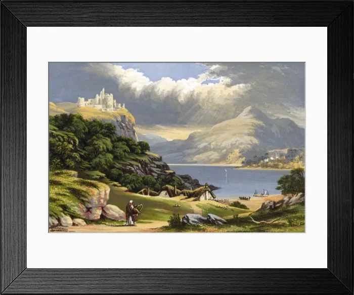 Framed Print : Romantic Welsh Lake Framed Print : Romantic Welsh Lake
