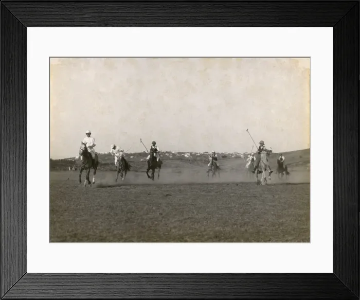 Framed Print : Polo Game in India Framed Print : Polo Game in India