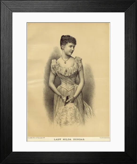 Framed Print : Evening Dress 1889 Framed Print : Evening Dress 1889